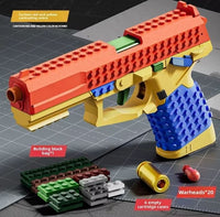 Pistolet SIG17 avec tir et éjection de douilles