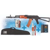 Pack réplique AEG AK74 + batterie Lipo + chargeur + housse