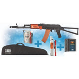 Pack réplique AEG AK74 + batterie Lipo + chargeur + housse