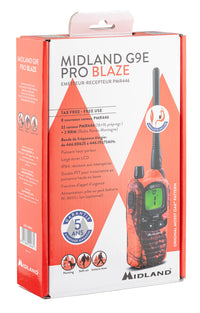 Talkie Walkie Midland G9 Pro Blaze + oreillettes
