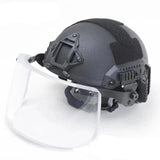 Pack Protection Intégrale NIJ IIIA - Casque FAST HI CUT + Visière NIJ IIIA