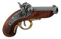 Réplique décorative Denix de pistolet Deringer Philadelphia 1850