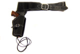 Ceinturon Noir pour 1 ou 2 Revolvers Western