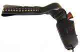 Ceinturon Noir pour 1 ou 2 Revolvers Western