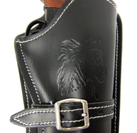 Ceinturon Noir pour 1 ou 2 Revolvers Western