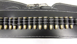 Ceinturon Noir pour 1 ou 2 Revolvers Western