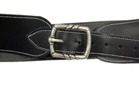 Ceinturon Noir pour 1 ou 2 Revolvers Western
