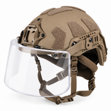 Pack Protection Intégrale NIJ IIIA – Casque FAST 2.0 ACH Système Wendy + Visière Balistique