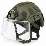 Pack Protection Intégrale NIJ IIIA – Casque FAST 2.0 ACH Système Wendy + Visière Balistique
