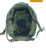 Pack Protection Intégrale NIJ IIIA – Casque FAST 2.0 ACH Système Wendy + Visière Balistique