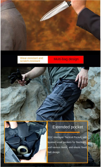 Pantalon anti-coupure tactique sécurité chasse