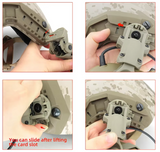 Fixation casque Sordin pour casque FAST