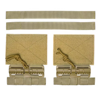 Conversion attache rapide gilet porte plaque