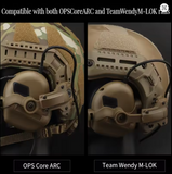 Earmor M32 Attache Casque FAST M-lock et ARC