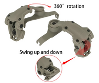 Fixation casque Sordin pour casque FAST