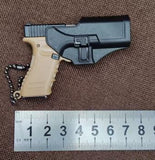 Porte-clés Glock 17 fonctionnel et réaliste en métal