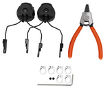 Fixation casque Sordin pour casque FAST