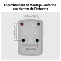 Olight Osight Viseur point rouge/vert 3MOA rechargeable