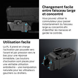 Olight PL X | Lampe Tactique Rechargeable USB-C 1200 Lumens à Double Faisceau