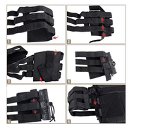 Conversion attache rapide gilet porte plaque