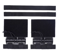 Conversion attache rapide gilet porte plaque