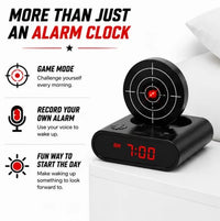 Réveil Cible Laser™ – Horloge Gaming Numérique