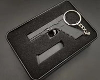 Porte-clés Glock 17 fonctionnel et réaliste en métal