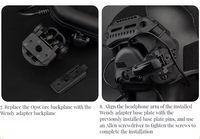 Earmor M32 Attache Casque FAST M-lock et ARC