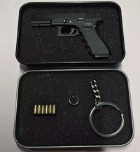 Porte-clés Glock 17 fonctionnel et réaliste en métal