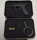 Porte-clés Glock 17 fonctionnel et réaliste en métal