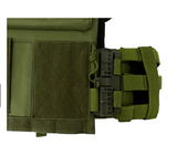 Conversion attache rapide gilet porte plaque