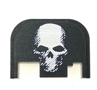 GLOCK GEN 1-4 PLAQUE ARRIÈRE PERSONNALISABLE OU MODÈLE AU CHOIX