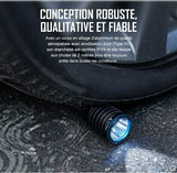 Olight Warrior X 3 - Lampe Torche Tactique Polyvalente 2500 Lumens