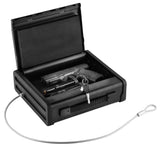 COFFRE FORT COMPACT À CLEF AVEC CÂBLE DE FIXATION Master Lock