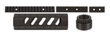 GARDE MAIN AR15 PICATINNY AMOVIBLE COURT + RAILS + ÉCROU ANTI ROATION MILSPEC