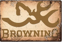 Plaques décoratives en métal au choix toutes marques