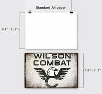 Plaques décoratives en métal au choix toutes marques