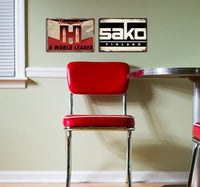 Plaques décoratives en métal au choix toutes marques