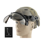 Visière rabattable casque FAST plusieurs coloris verre et monture