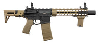 RÉPLIQUE AEG LT-19 GEN2 SILENCER PDW 1J NOIR / TAN
