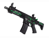 SÉRIE LIMITÉE RÉPLIQUE AEG LT-34 PROLINE GEN2 ENFORCER BATTLE HAWK PDW 7' VERT