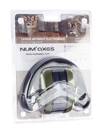 CASQUE ANTIBRUIT ÉLECTRONIQUE NUM'AXES CAS1034 KAKI