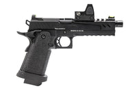 RÉPLIQUE GBB GAZ HI-CAPA 5.1 SPLIT NOIR / NOIR 1,0J + POINT ROUGE BDS