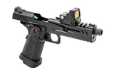 RÉPLIQUE GBB GAZ HI-CAPA 5.1 SPLIT NOIR / NOIR 1,0J + POINT ROUGE BDS