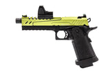 RÉPLIQUE GBB GAZ HI-CAPA 5.1 SPLIT NOIR / OD 1,0J + POINT ROUGE BDS
