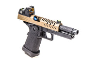 RÉPLIQUE GBB GAZ HI-CAPA 4.3 NOIR / TAN 0,9J + POINT ROUGE BDS