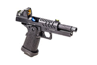 RÉPLIQUE GBB GAZ HI-CAPA 4.3 NOIR / NOIR 0,9J + POINT ROUGE BDS