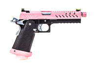 RÉPLIQUE GBB GAZ HI-CAPA 5.1 NOIR / ROSE 1,0J