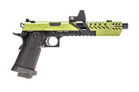 RÉPLIQUE GBB GAZ HI-CAPA TITAN 7 NOIR / OD 1,0J + POINT ROUGE BDS