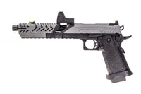 RÉPLIQUE GBB GAZ HI-CAPA TITAN 7 NOIR / GREY 1,0J + POINT ROUGE BDS